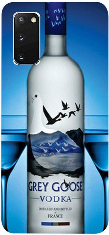 Golden Mask Back Cover for Samsung Galaxy S20 (5G)  (Blue, Grey, Waterproof, Silicon, Pack of: 1)