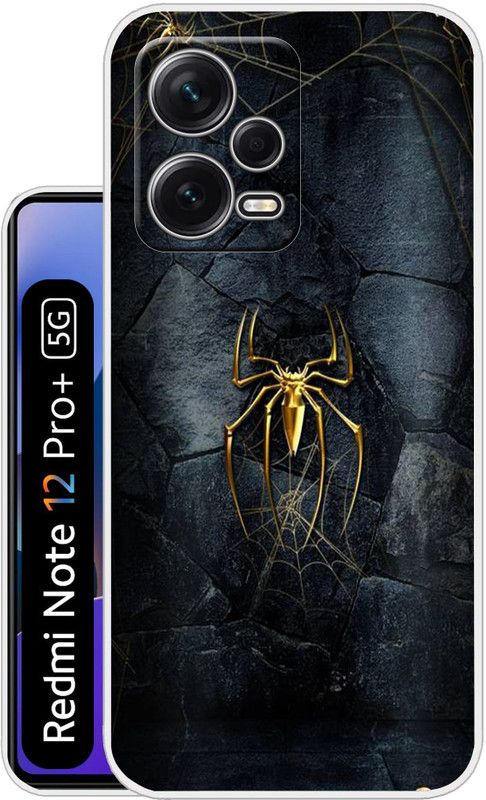 Case Club Back Cover for Mi Redmi Note 12 Pro Plus 5G  (Blue, Grip Case, Silicon, Pack of: 1)