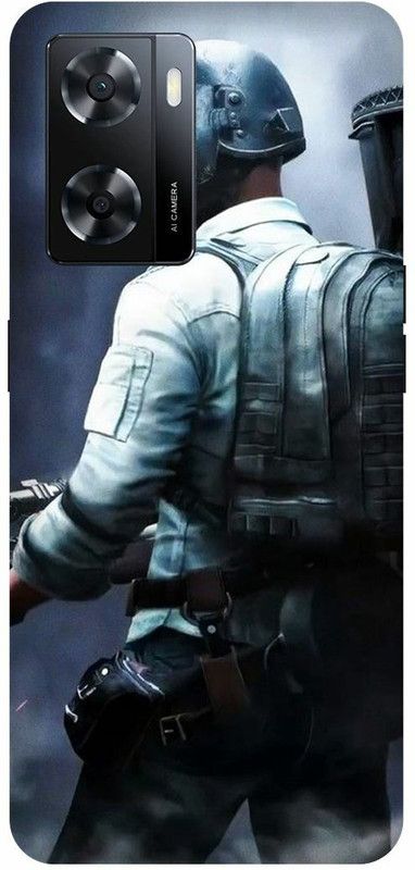 Dimora Back Cover for OPPO A77, PUBGGAME SUPERHERO BATTLEGROUNDS WINNERWINNER OPPO A77ICKENDINNER  (Multicolor, Hard Case, Pack of: 1)