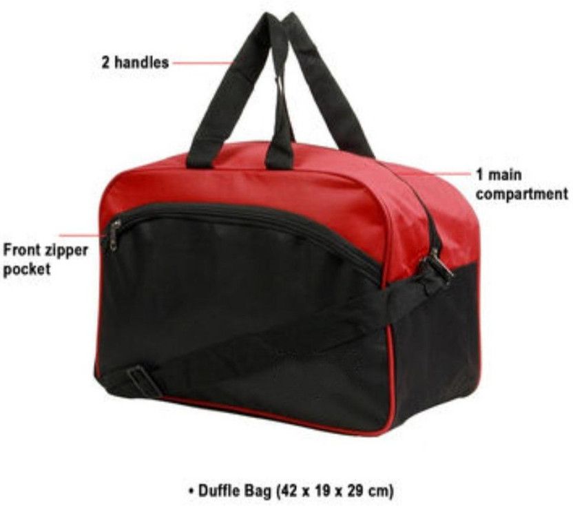 20 L Hand Duffel Bag - DB001 - Multicolor - Regular Capacity