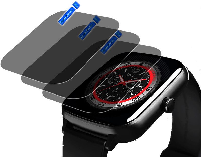 EJZATI Screen Guard for BOAT WAVE STYLE CALL SMARTWATCH  (Pack of 3)