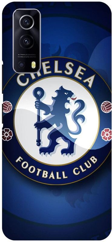 THE NARAYANA COLLECTIONS Back Cover for IQOO Z3- V2073A-CHELSA,CHELSEA,SPORTS,LOGO,FOOTBALL  (Multicolor, Hard Case, Pack of: 1)
