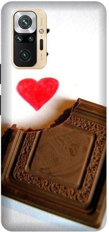 GRAFIQE Back Cover for REDMI Note 10 Pro Max M2101K6I, CHOCOLATE, I LOVE CHOCOLATE, CHOCOLATE LOVE  (Multicolor, Shock Proof)