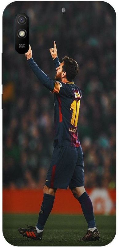 Enna Traders Back Cover for Mi Redmi 9A( Messi) PRINTED BACK COVER  (Multicolor, Waterproof, Pack of: 1)