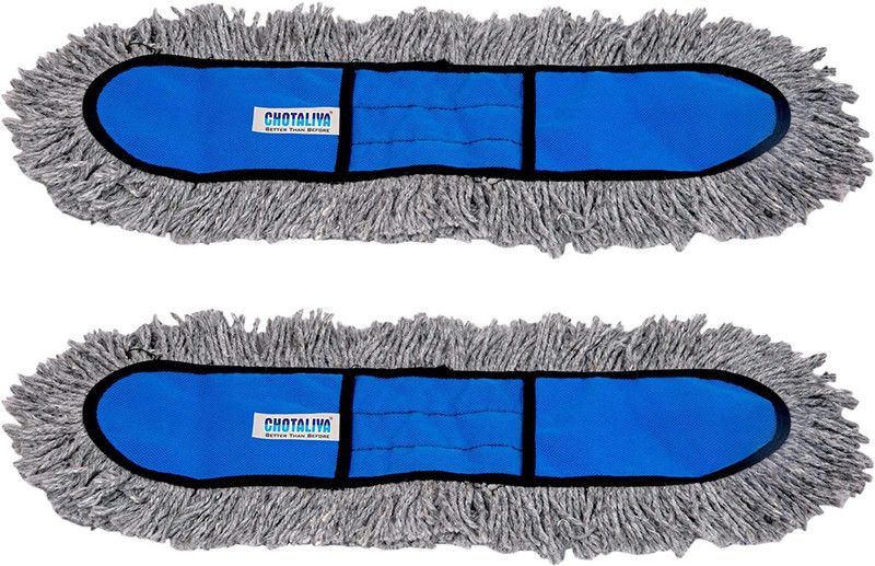 CHOTALIYA Microfiber Refill Wet -Dry 18-Inch (Pack of 2 ) Refill  (Grey)