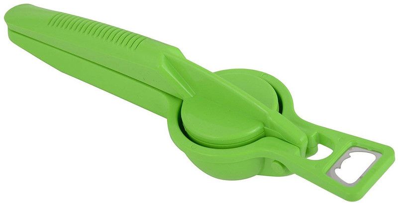 KUBER INDUSTRIES Plastic Lemon Squeezer with Bottle Opener Plastic Masher  (Multicolor, Pack of 1)