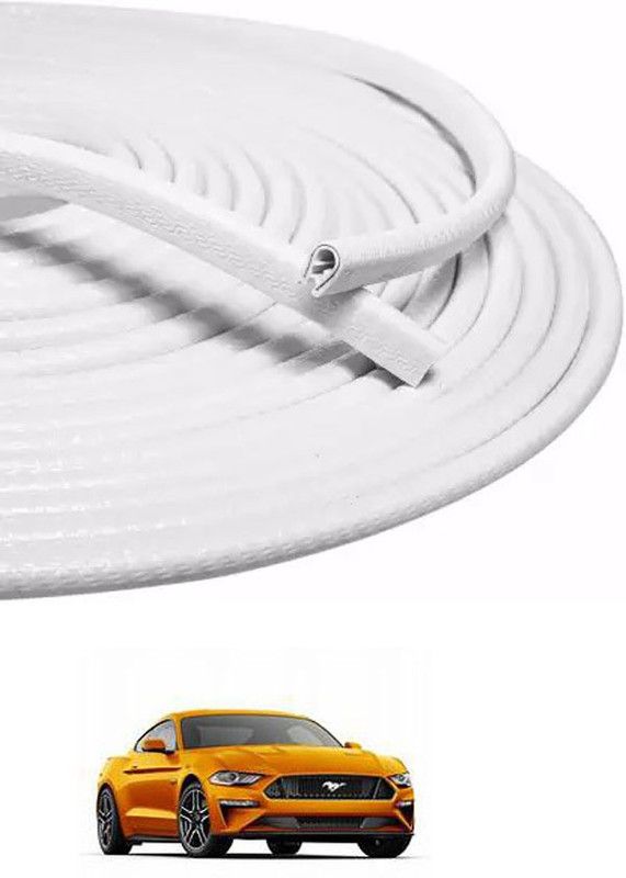 FKOK Rubber, PTFE (Non-stick) Car Door Guard  (White, Pack of 1, Ford, Universal For Car)