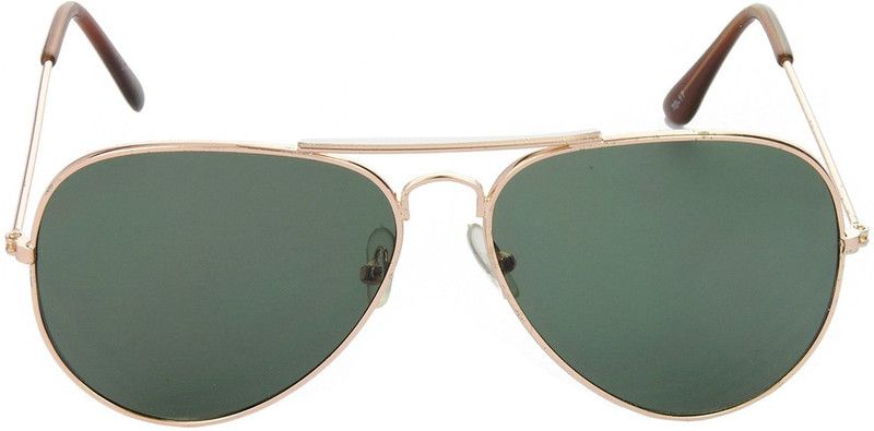 UV Protection Aviator Sunglasses (65)  (For Men, Green)
