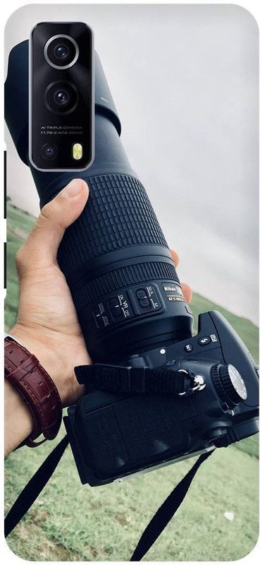 THE NARAYANA COLLECTIONS Back Cover for IQOO Z3- V2073A-CAMERA,DSLR,PHOTO,LOGO  (Multicolor, Hard Case, Pack of: 1)