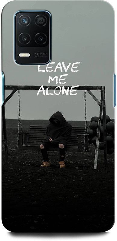 ORBIQE Back Cover for Realme Narzo 30 5G LEAVE ME ALONE, SINGAL BOY, ATTITUDE, NATURE  (Multicolor, Hard Case)