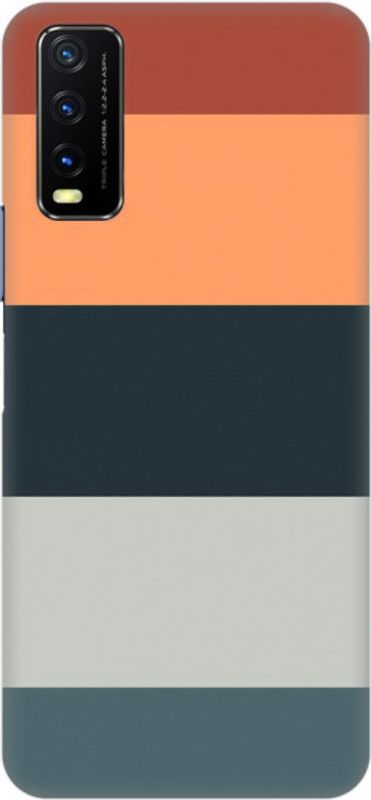 iCopertina Back Cover for Vivo Y12G  (Multicolor, Matte Finish, Pack of: 1)