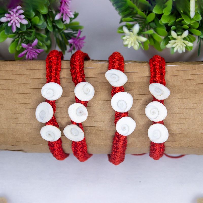 Rakhi Set  (Gomati Chakra Rakhi Set)