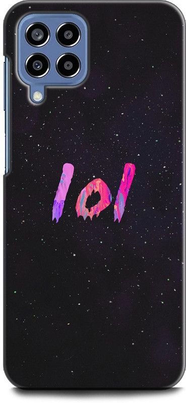 WallCraft Back Cover for SAMSUNG Galaxy M53 5G LOL, LETTERS, SPACE, GALAXY, STARS, LOL QUOTES  (Multicolor, Dual Protection, Pack of: 1)