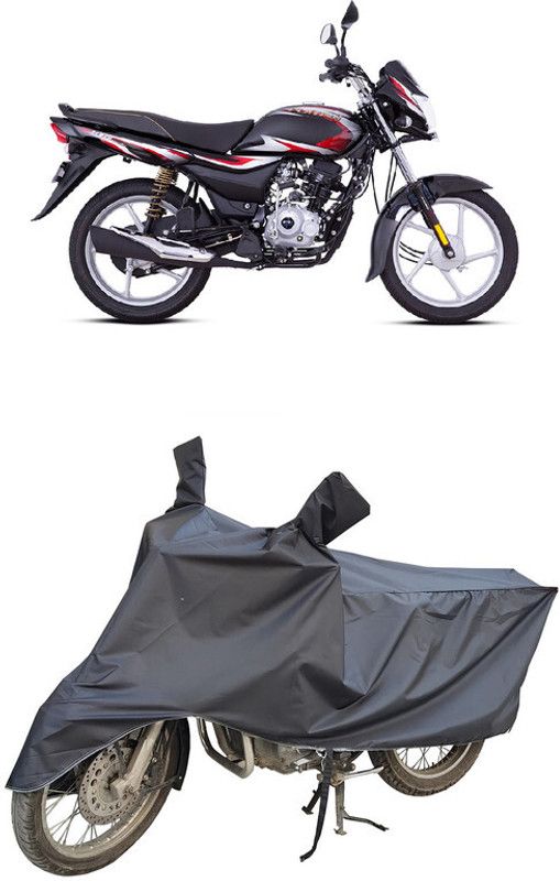 GANPRA Waterproof Two Wheeler Cover for Bajaj  (Platina, Black)