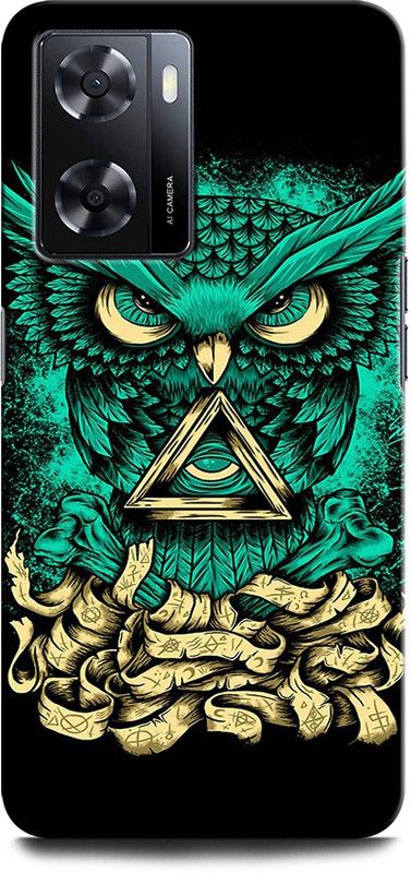 GRAFIQE Back Cover for OPPO A57 New OWL, ILLUMINATI BUHO, WORLD, EYE, USA, ILLUMINATI, MASONICO, OWL  (Multicolor, Shock Proof, Pack of: 1)