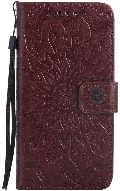 TELETEL Wallet Case Cover for Realme GT 2 Pro 5G  (Brown, Cases with Holder, Pack of: 1)