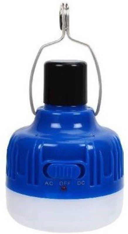 waxtron Onlite Rechargeable Bulb Style Lantern ONLITE Emergency Light (Blue) 6 hrs Bulb Emergency Light  (Multocolour,)