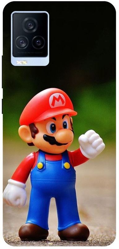 THE NARAYANA COLLECTIONS Back Cover for IQOO 7- V2049A-MARIO,GAME,JOKER,PANDA,MR  (Multicolor, Hard Case, Pack of: 1)