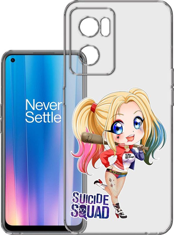 HANIRY Back Cover for Oneplus Nord CE 2 5G, IV2201 back cover, SUICIDE SQUAD GIRLS CARTOON , Designer, PNG_20  (Multicolor, Flexible, Silicon, Pack of: 1)
