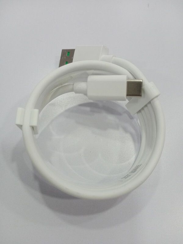 AYUVEDA USB Type C Cable 6.5 A 1.00191999999997 m Copper Braiding redmi fast charging type c cable  (Compatible with data cable charging c, White, One Cable)