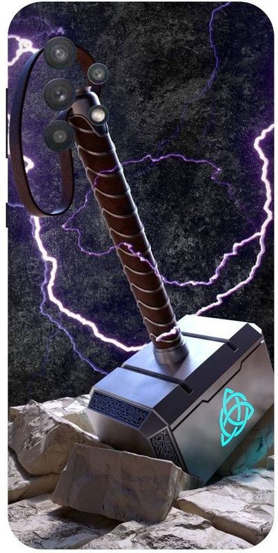 THE NARAYANA COLLECTIONS Back Cover for SAMSUNG GALAXY A32-THOR,HAMMER,HATHODA,AVENGERS  (Multicolor, Hard Case, Pack of: 1)