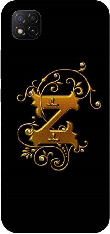 THE NARAYANA COLLECTIONS Back Cover for POCO C3-Z,NAME,LATTER,DESIGN,ALPHABET  (Multicolor, Hard Case, Pack of: 1)