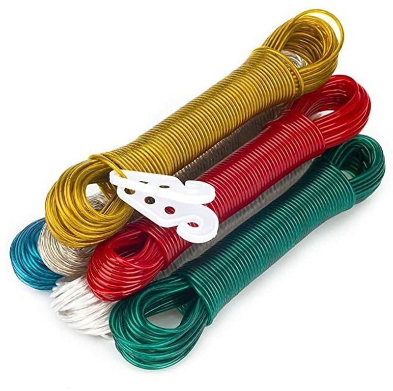Shiv ROPE_019 Multicolor  (Length: 12 m, Diameter: 2 mm)