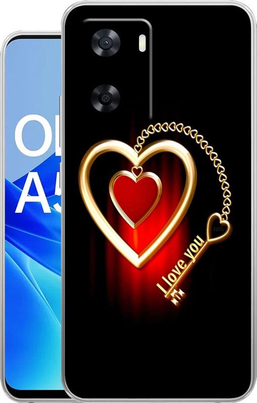 Selfless Back Cover for Oppo A57 4G  (Black, Red, Silicon, Pack of: 1)