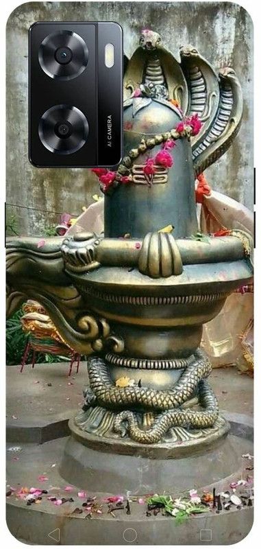 Dimora Back Cover for OPPO A 57e, MAHAKAL OM SHIVJI BHOLENATH DAMRUMAN  (Multicolor, Hard Case, Pack of: 1)