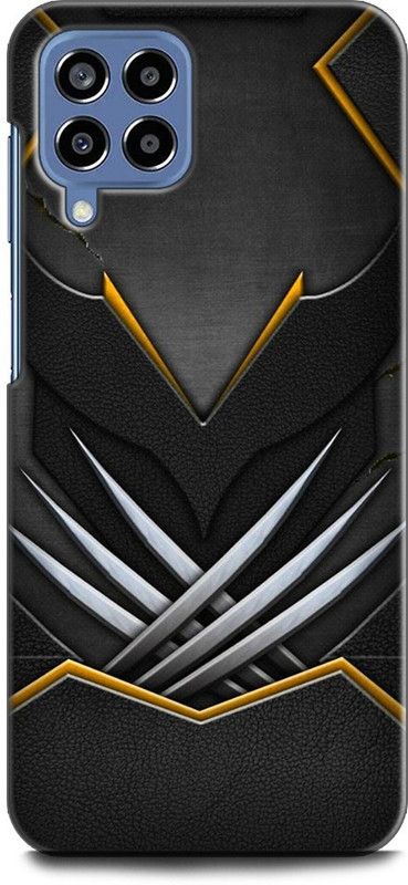 WallCraft Back Cover for SAMSUNG Galaxy M53 5G X MAEN, SILVER, COMIC, MARVAL, SUPERHERO  (Multicolor, Dual Protection, Pack of: 1)