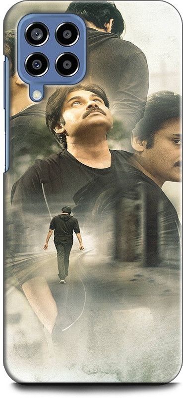 WallCraft Back Cover for SAMSUNG Galaxy M33 5G PAWAN KALYAN, SOUTH STAR, POWER STAR, PRINCE  (Multicolor, Dual Protection, Pack of: 1)