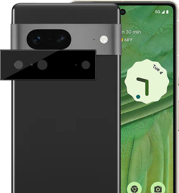 FCure Back Camera Lens Glass Protector for Google Pixel 7 5G  (Pack of: 1)