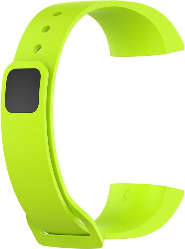 NeelPre Silicone Fitness Watch Band Strap For Mi Band 4C Band strap Smart Band Strap Smart Band Strap  (Green)