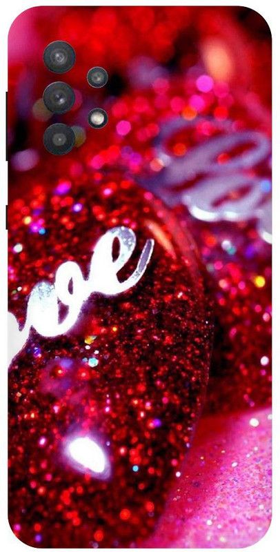 THE NARAYANA COLLECTIONS Back Cover for SAMSUNG GALAXY A32-LOVE,HEART,SIGN,COUPLE,CUTE,LIFE,LINE  (Multicolor, Hard Case, Pack of: 1)