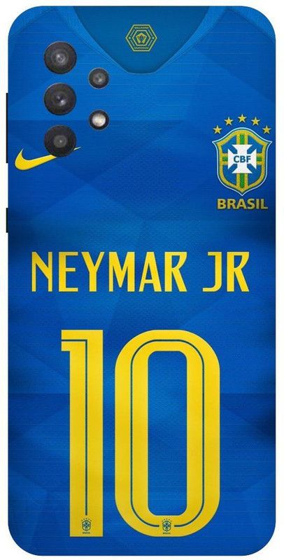 THE NARAYANA COLLECTIONS Back Cover for SAMSUNG GALAXY A32-JR,NEYMAR,STYLISH,FOOTBALLER  (Multicolor, Hard Case, Pack of: 1)