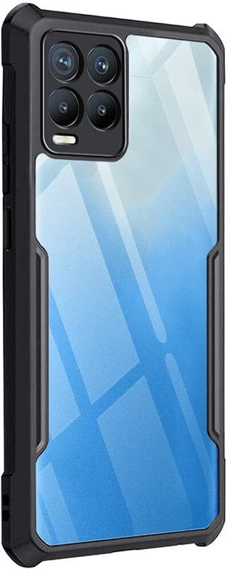 Sendrata Back Cover for Realme 8 4G / Realme 8 Pro  (Black, Pack of: 1)