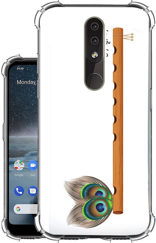 Snazzy Back Cover for Nokia 4.2  (White, Shock Proof, Silicon, Pack of: 1)
