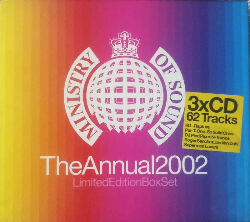 MINISTRY OF SOUND- THE ANNUAL 2002 ( IMPORT ) Audio CD Limited Edition  (English - VARIOUS)