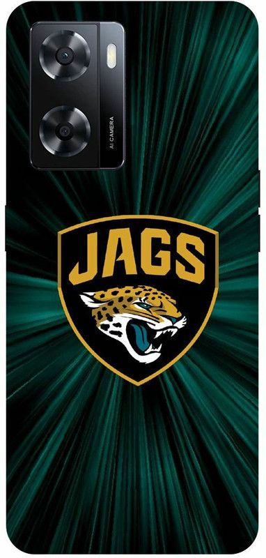 Dimora Back Cover for OPPO A57, TIGER JAGUAR CAR LOGO SIGN  (Green, Hard Case, Pack of: 1)