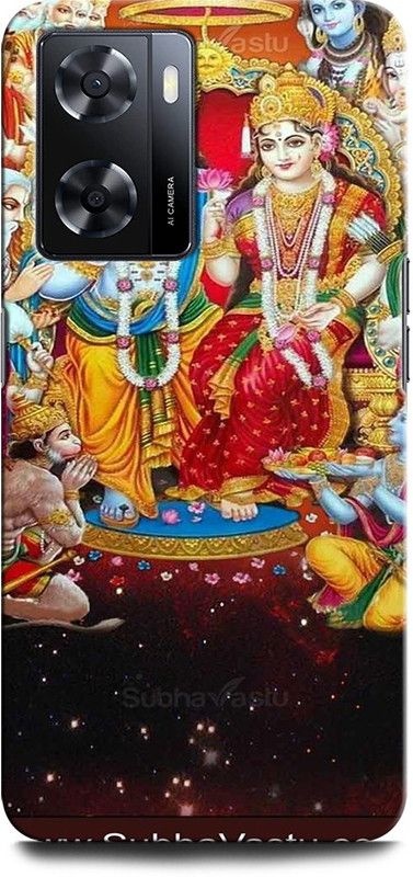 GRAFIQE Back Cover for OPPO A57 New RAM SITA, RAM, GOD, RAM  (Multicolor, Shock Proof, Pack of: 1)