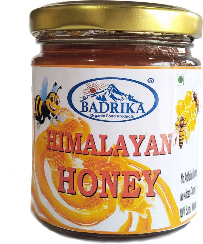 Badrika Organic Wild Bee Honey | Forest Honey From Valleys Of Uttarakhand  (250 g)