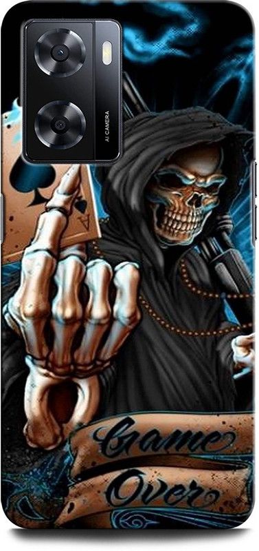 GRAFIQE Back Cover for OPPO A57 New DEATH NOTE, COMIC, DEATH STAR, ANIME, SKULL  (Multicolor, Shock Proof, Pack of: 1)