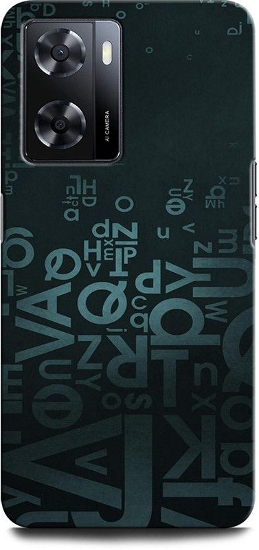 GRAFIQE Back Cover for OPPO A57 New MATH, ENGLISH, ART, BLUE  (Multicolor, Shock Proof, Pack of: 1)
