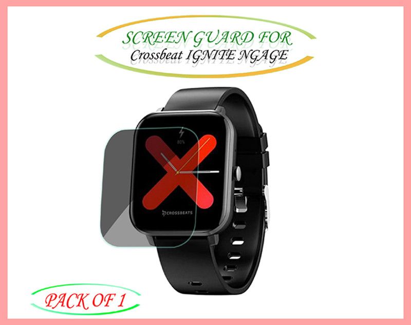 slwax Screen Guard for Crossbeat IGNITE NGAGE SMARTWATCH  (Pack of 1)