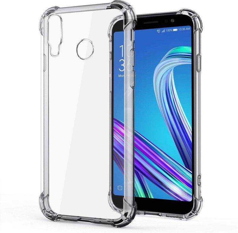 denchik Back Cover for Asus ZenFone Max M1  (Transparent, Flexible, Silicon, Pack of: 1)
