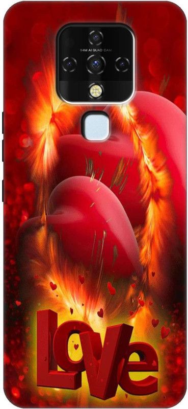Anj Back Cover for TECNO CAMON 16  (Multicolor, Matte Finish, Silicon, Pack of: 1)