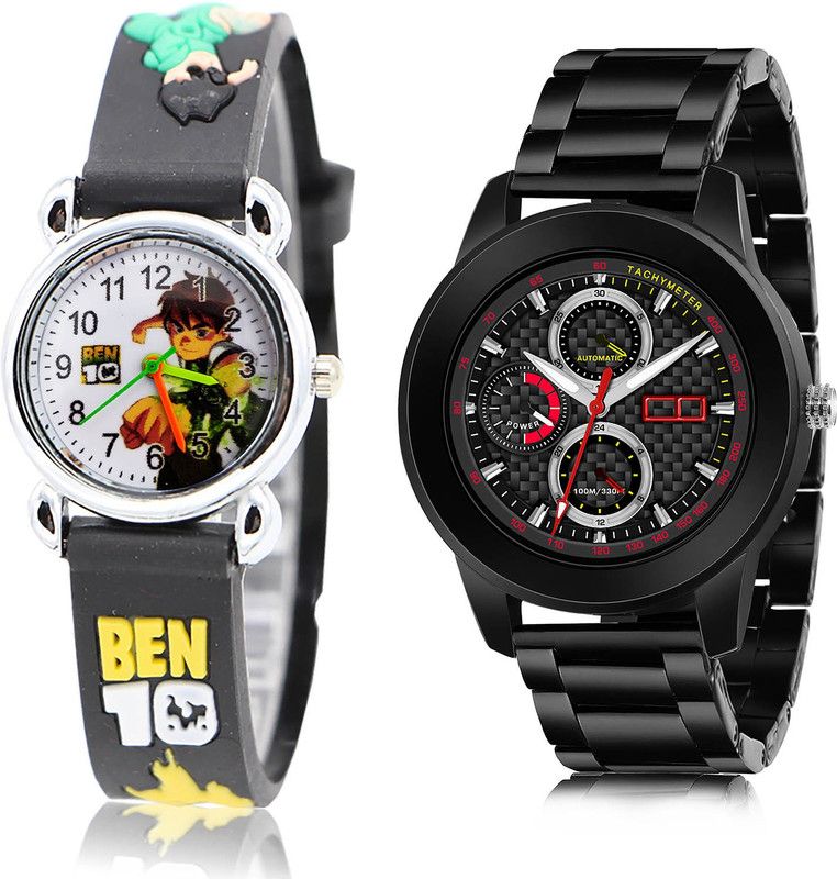 Analog Watch - For Boys New Traditional 2 Watch Combo For Boys And Men - BK87-(60-S-20)