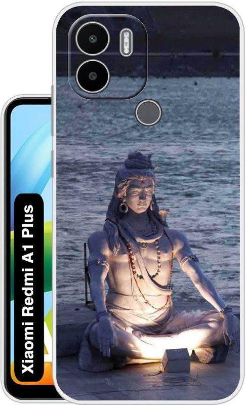 Case Club Back Cover for REDMI A1+, Redmi A1 Plus  (Silver, Grip Case, Silicon, Pack of: 1)