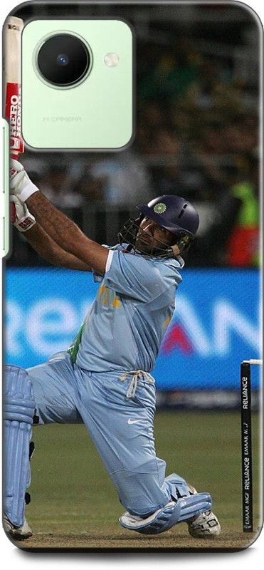 WallCraft Back Cover for Realme Narzo 50i Prime, RMX3506 YUVRAJ SINGH, CRICKET, SPORT  (Multicolor, Dual Protection, Pack of: 1)