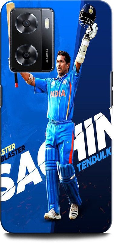 GRAFIQE Back Cover for OPPO A57e SACHIN TENDULKAR, PLAYER, INDIA, CRICKETER, BATSMAN  (Multicolor, Shock Proof, Pack of: 1)